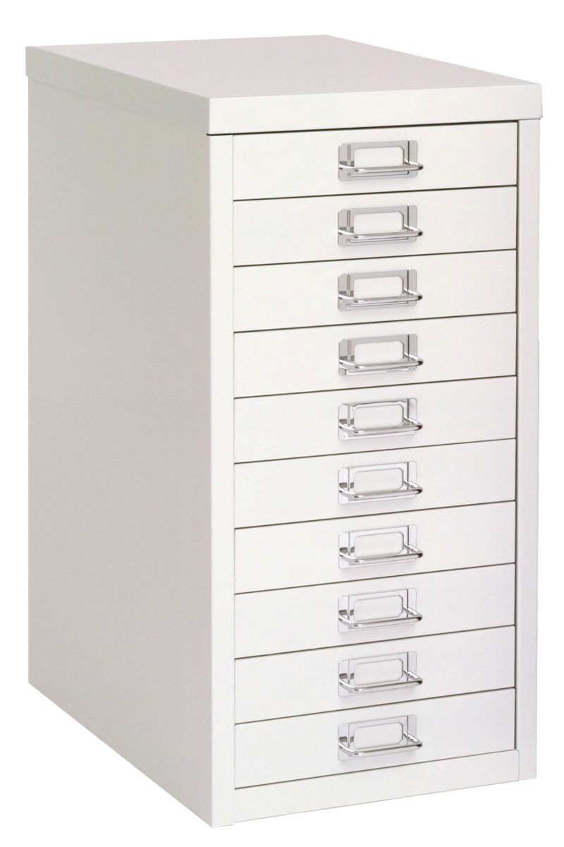 Schubladenschrank Multidrawers 29er Serie, 10 Schubladen, DIN A4