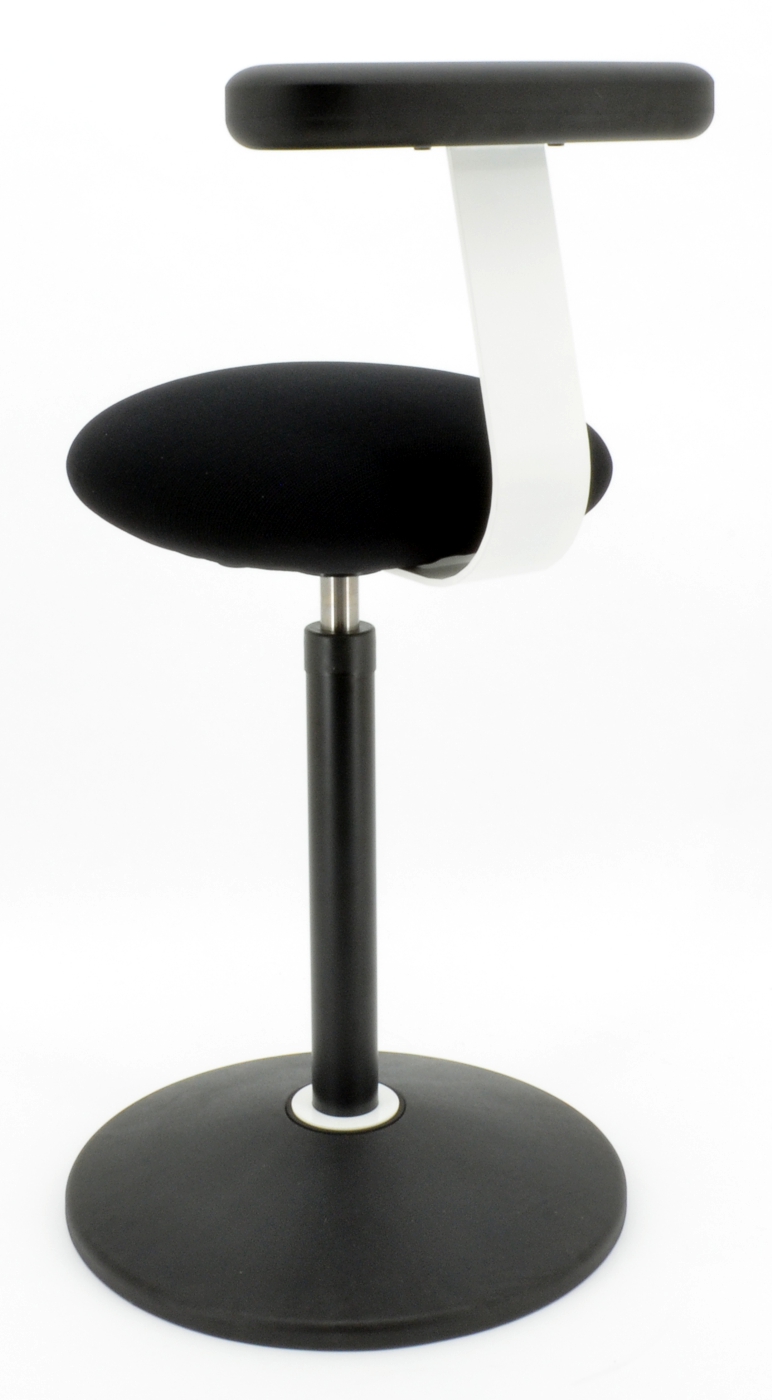 Hocker / Stehhilfe Rovo Solo 3810 EB S2 - schwarz - Rovo Chair