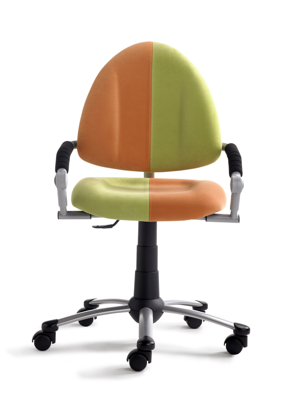 Jugenddrehstuhl Freaky von Mayer Orange/Grün