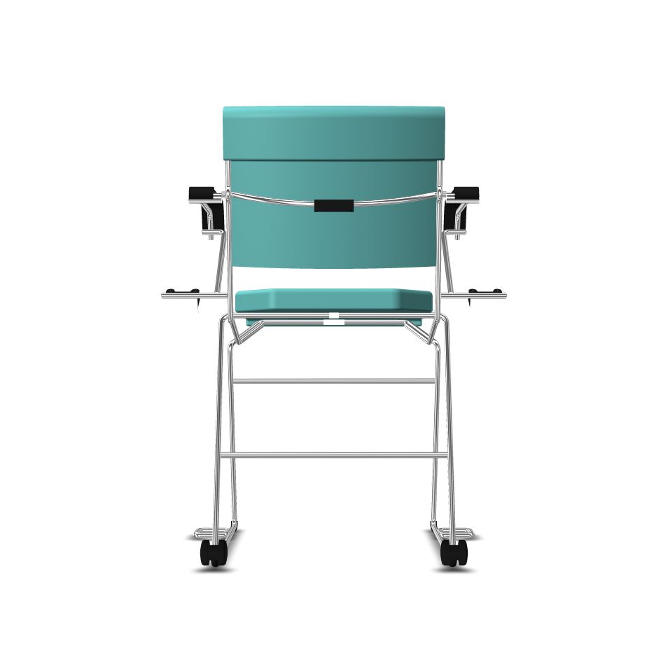 SONDERPREIS - Reha­--Sessel erhöht Giroflex 33-7009-RC - Kunstleder türkis