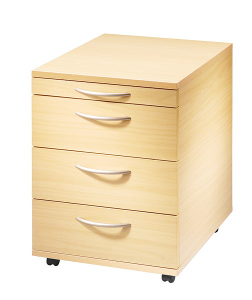 Rollcontainer: Rollcontainer Basic mit drei Schubladen