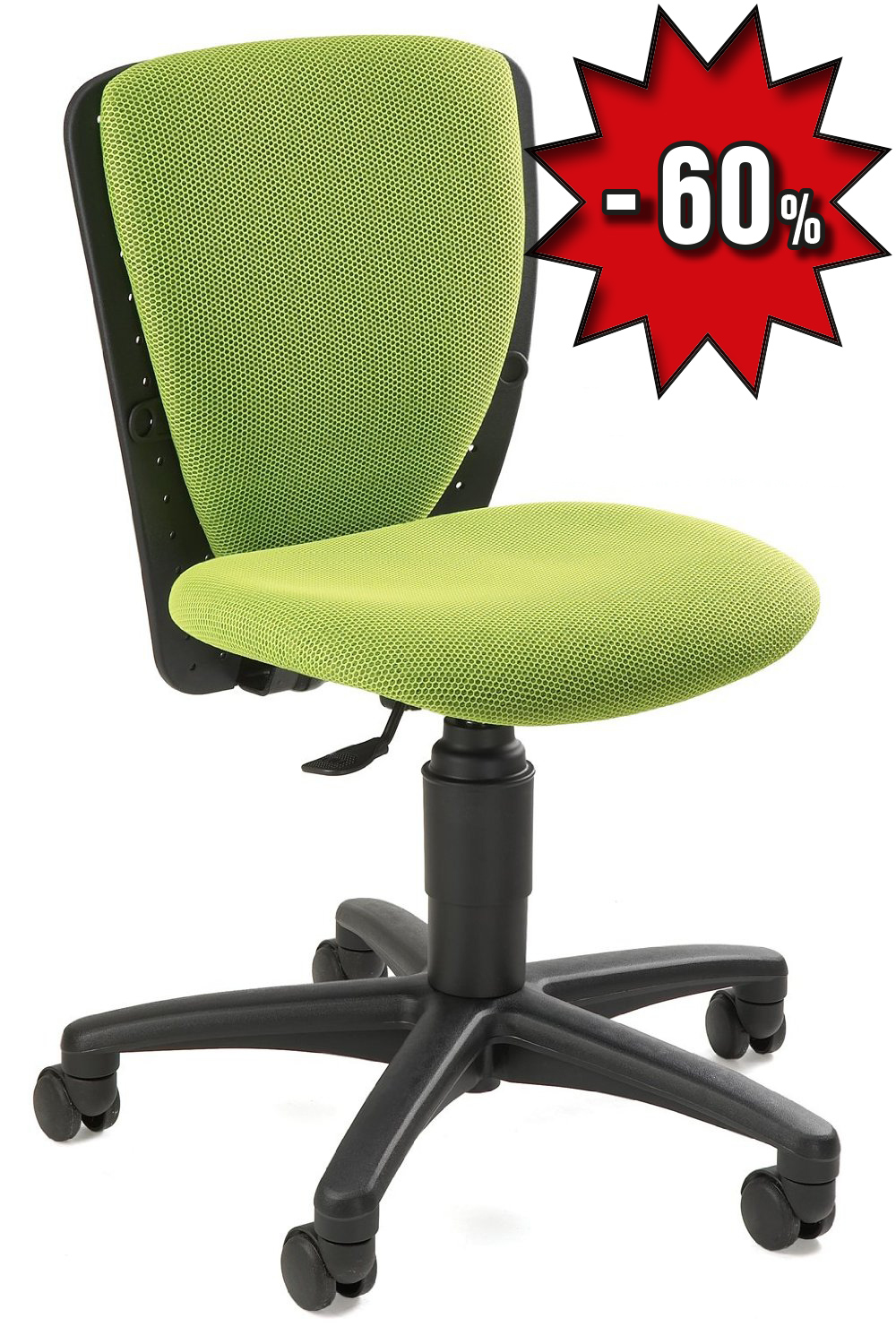 Kinderdrehstuhl High S'cool - grün - Topstar,