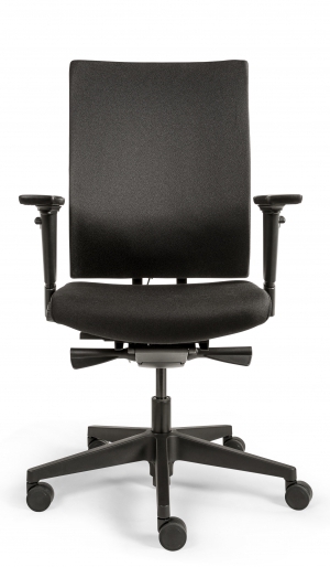 Drehstuhl 787 Edition EX Comfort - tiefenverstellbare Lordosenstütze - schwarz