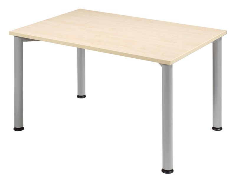 Schreibtisch gerade 120 cm, stufenlos höhenverstellbar