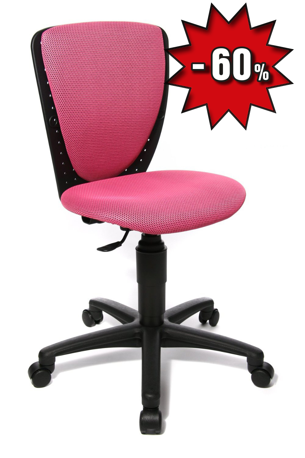 Kinderdrehstuhl High S'cool - pink - Topstar