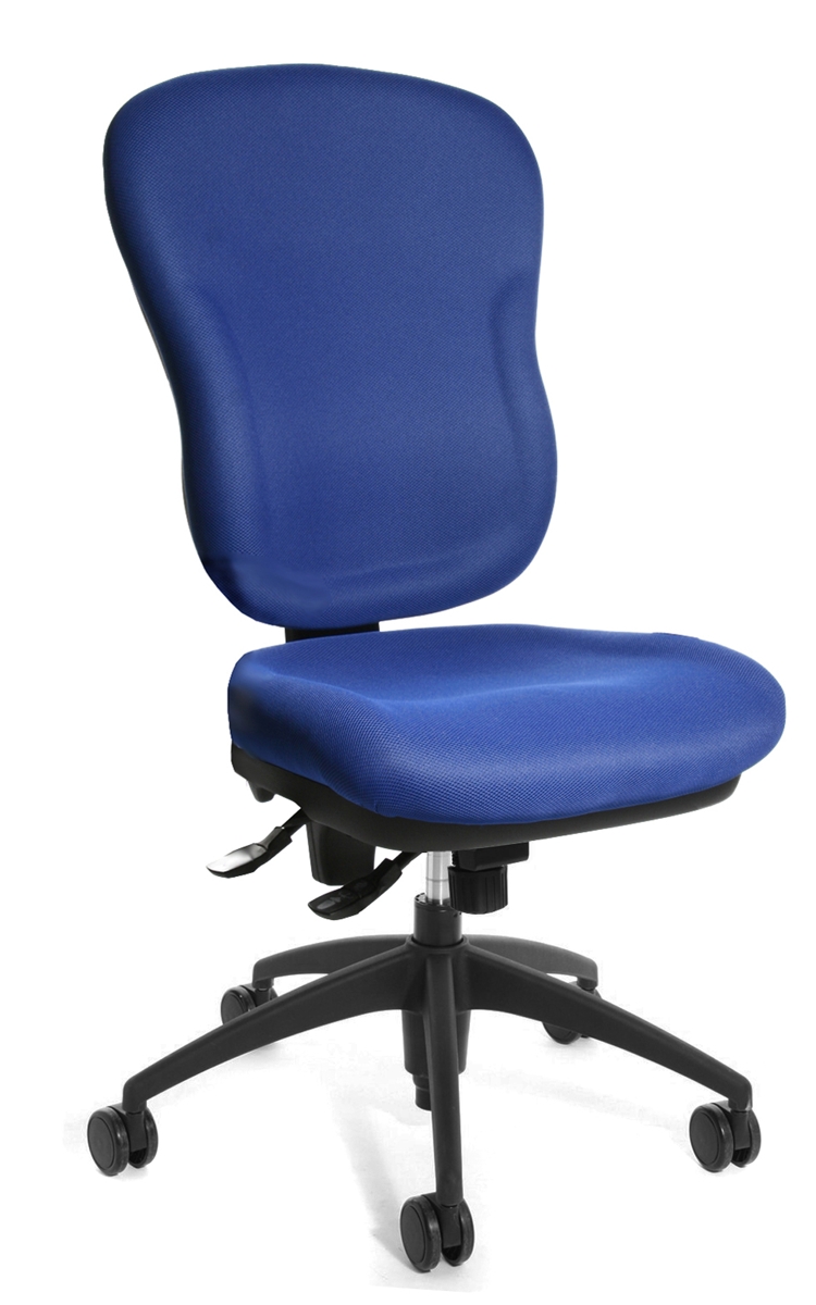 Drehstuhl Wellpoint 30 SY - blau - Topstar