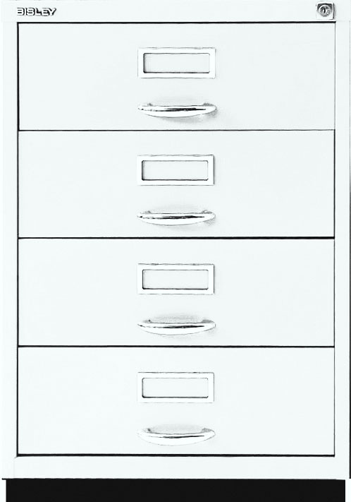 Medienschrank für CD, DVD und Video, Bügelgriff