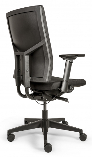 Drehstuhl 787 Edition EX Comfort - tiefenverstellbare Lordosenstütze - schwarz