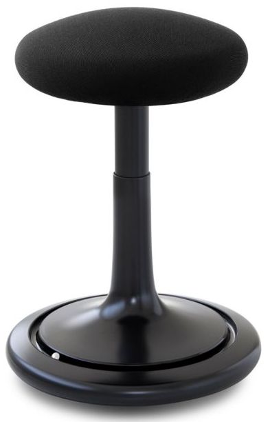 ONGO Seat: Design-Hocker mit Kugelbahn - Kunstleder/schwarz