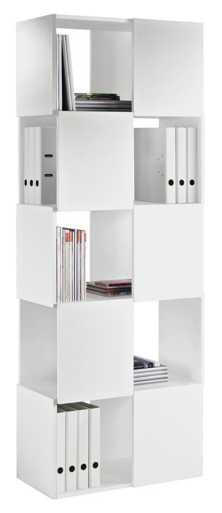 Merlon 5er-Regal - schwarz - Tema Home