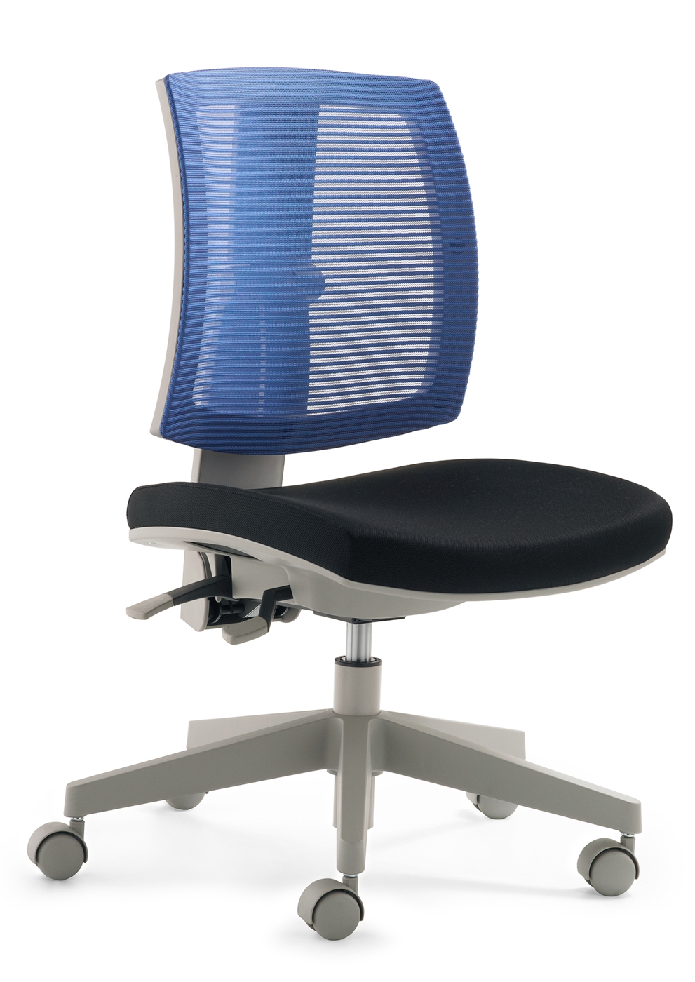 Kinder- und Jugendrehstuhl My FleXo 2432 - schwarz/blau - Mayer
