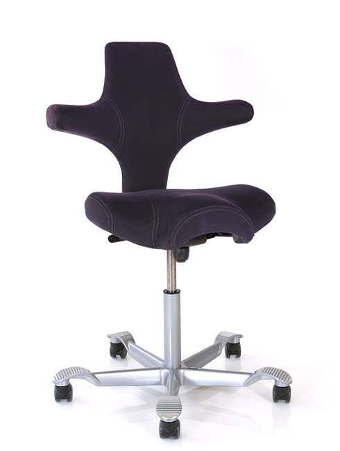 Drehstuhl Capisco 8106 - grau - HAG