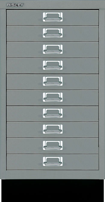 Schubladenschrank Multidrawers 39er Serie, 10 Schubladen DIN A3 mit Sockel