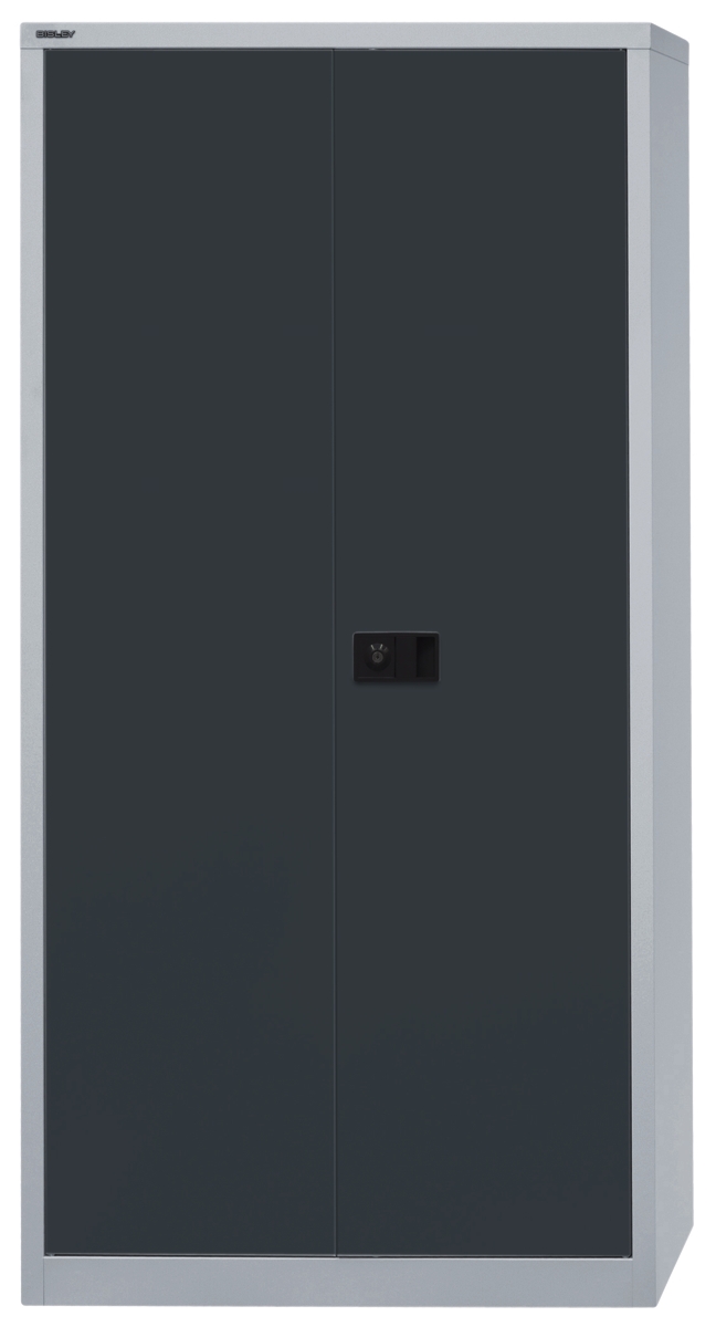 Flügeltürenschrank Universal HC782S4G, 500 mm tief, 5 Ordnerhöhen mit verzinkten Fachböden, verschie