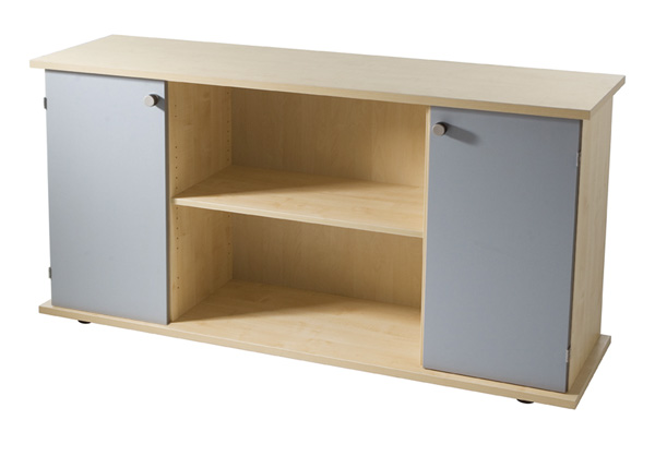 Sideboard: Schrank SB6T mit zwei Fächern und Drehtüren
