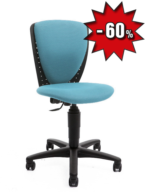 Kinderdrehstuhl High S'cool - hellblau - Topstar,