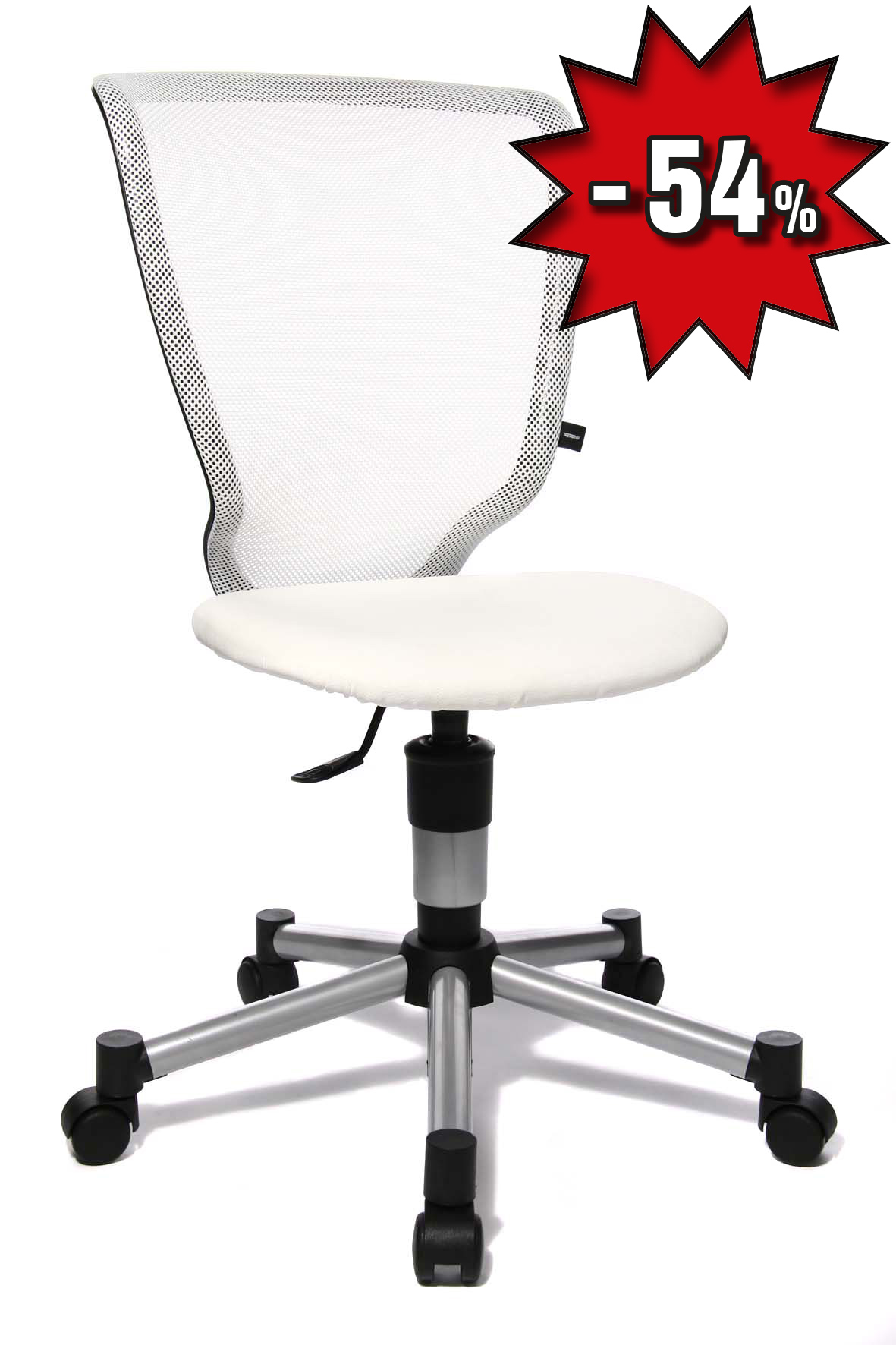 Kinderdrehstuhl Titan Junior - weiß - Topstar,