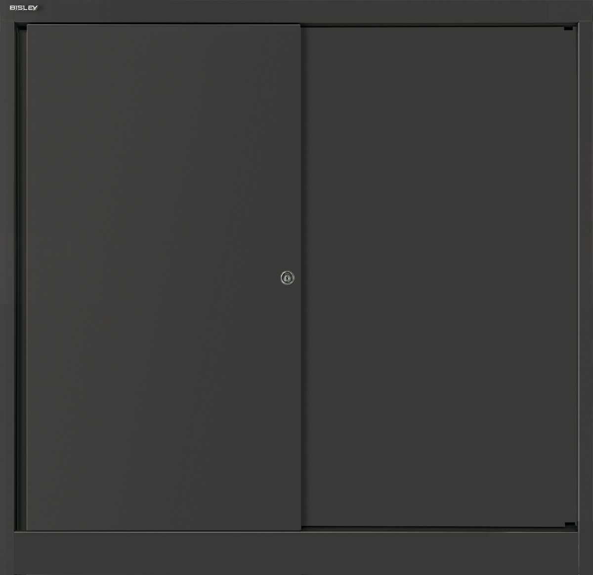Schiebetürenschrank ECO 3 OH mit 2 Fachböden