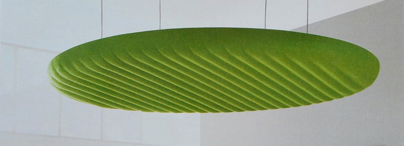 BuzziLand 3D Deckenelement, Absorber - grün - BuzziSpace