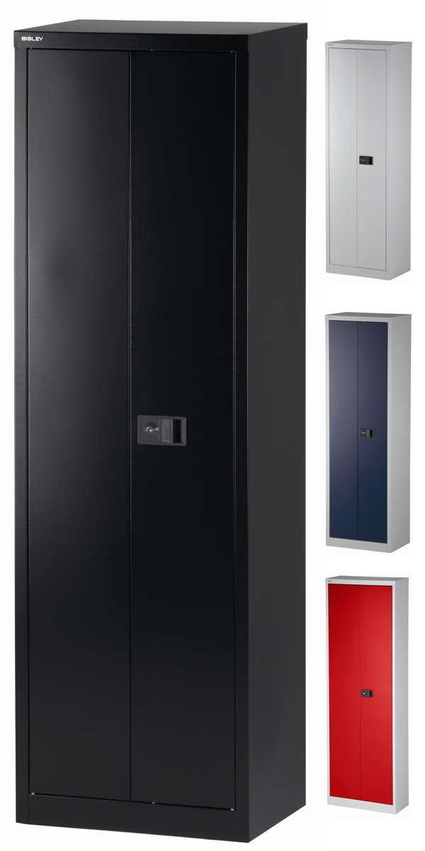 Flügeltürenschrank Universal, 600 mm breit, 5 Ordnerhöhen, verschiedene Farben