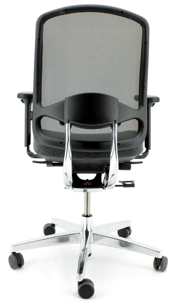 Drehstuhl AluMedic 10 von Wagner - Schurwolle anthrazit