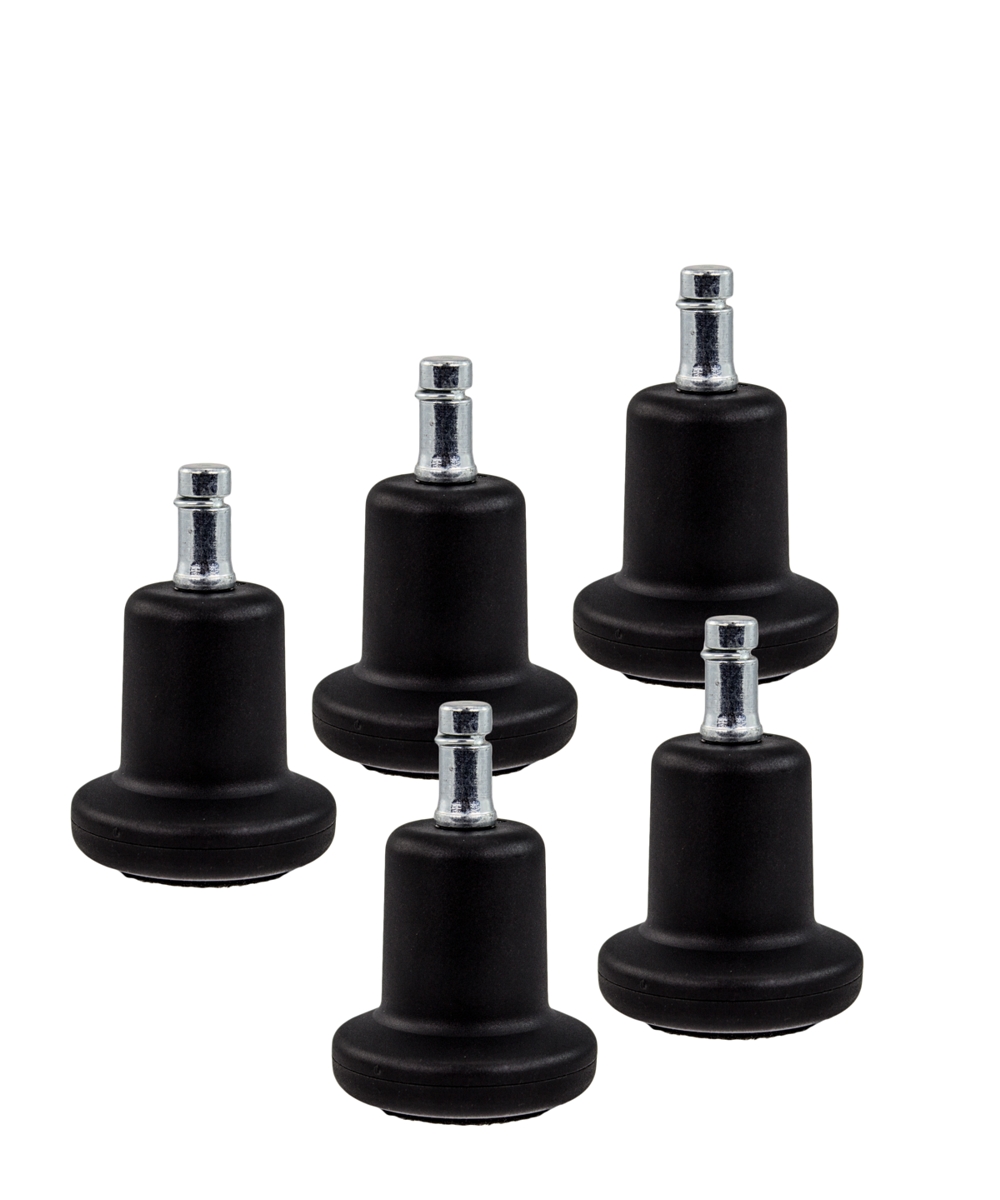 Heyne STABIL 5x Bodengleiter mit Filz für Hartböden - 10 mm