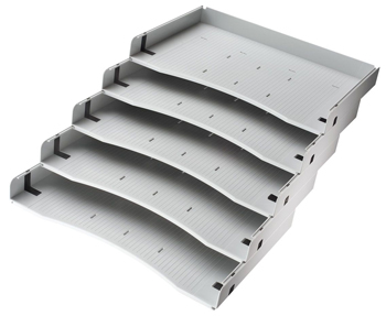 Zubehör für Solid: 5er Set Schrägablagen