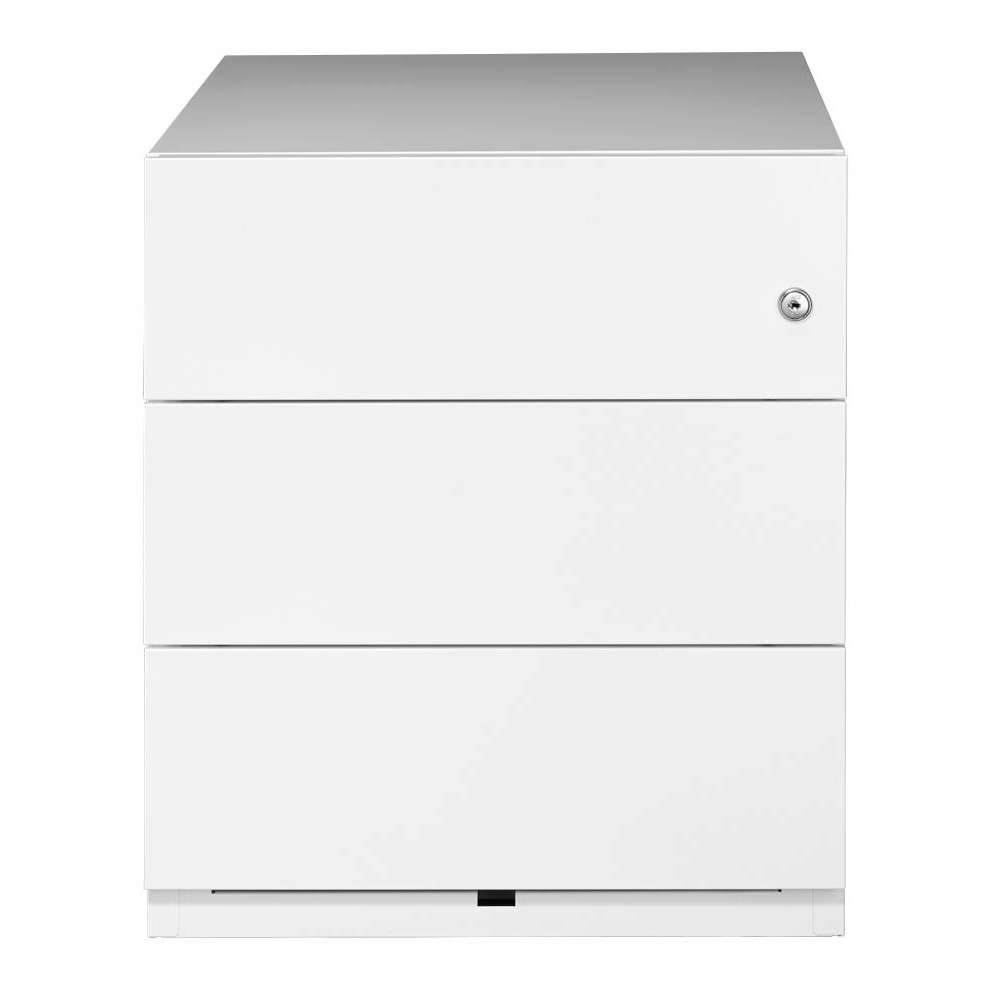Bisley - Rollcontainer Note - 3 Universalschubladen - mit Top - mit Schloss