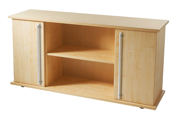 Sideboard: Schrank SB2T mit zwei Fächern und Drehtüren