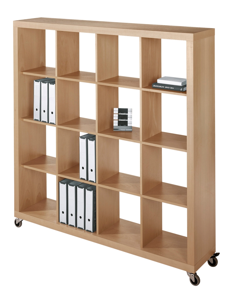 New Public Rollregal - Echtholz furniert Eiche - Tema Home