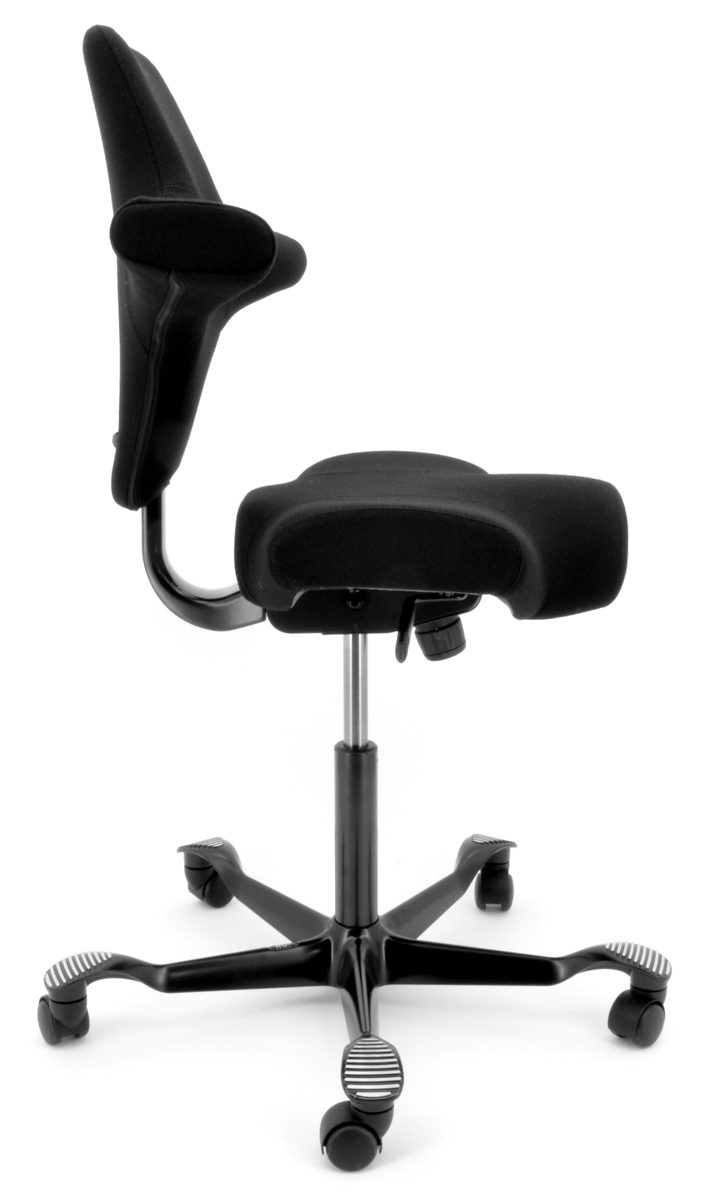 Drehstuhl Capisco 8106 - Fame schwarz - HAG