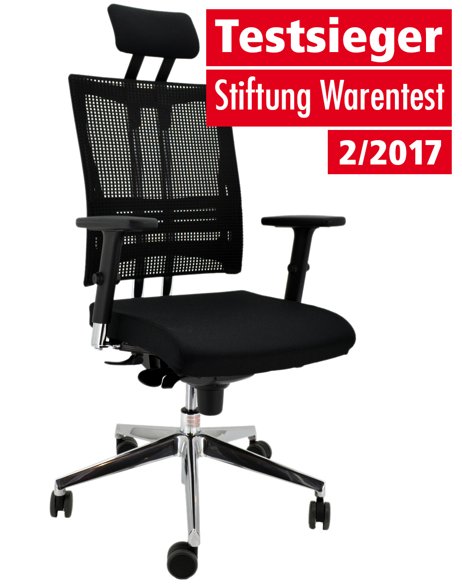 Drehstuhl Net Motion - schwarz - Nowy Styl - inkl. Universal