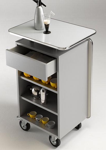 MS-Schuon Theke Coffee Bar - rot