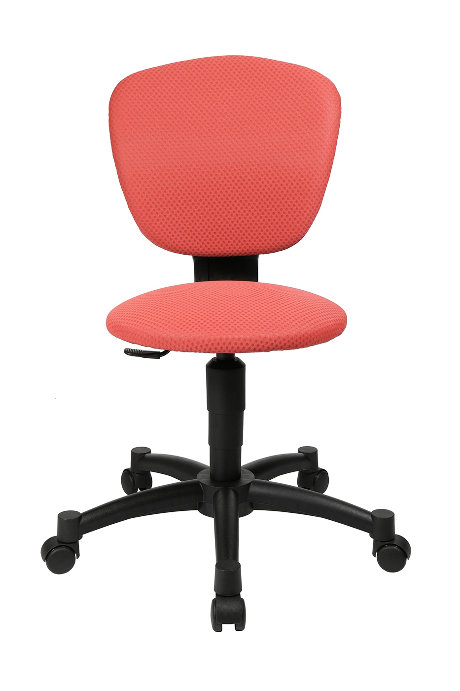 Kinderdrehstuhl Sitness Quarter Ball - coral rot - Topstar Sonderpreis