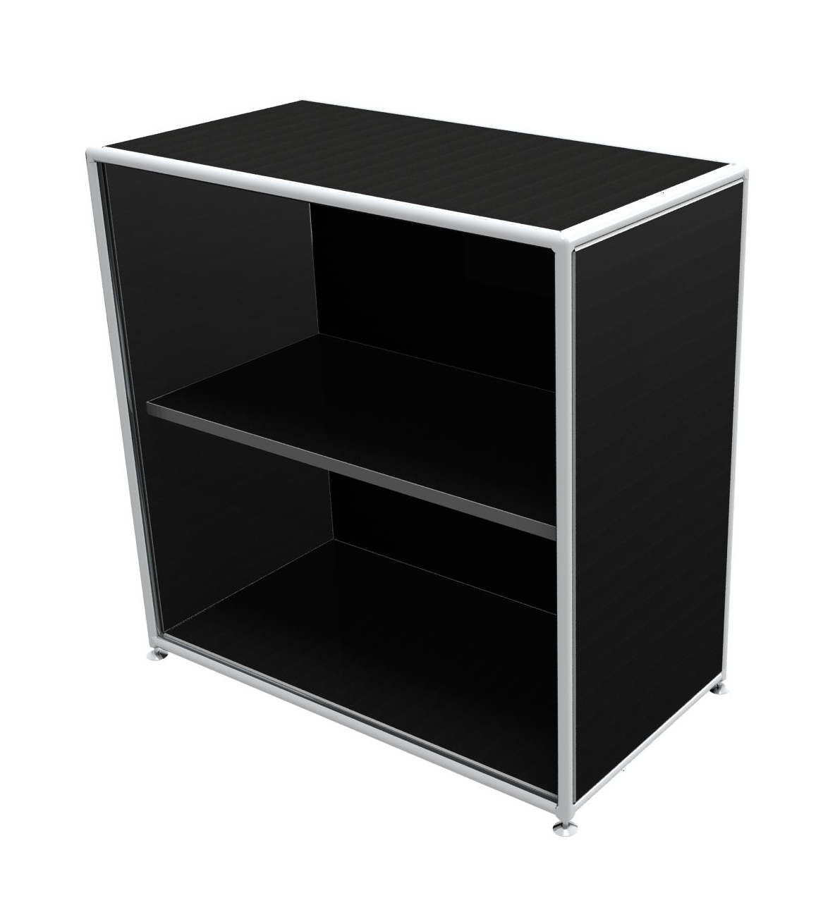 Anbauregal 2 OH - Bosse Modul Space - schwarz