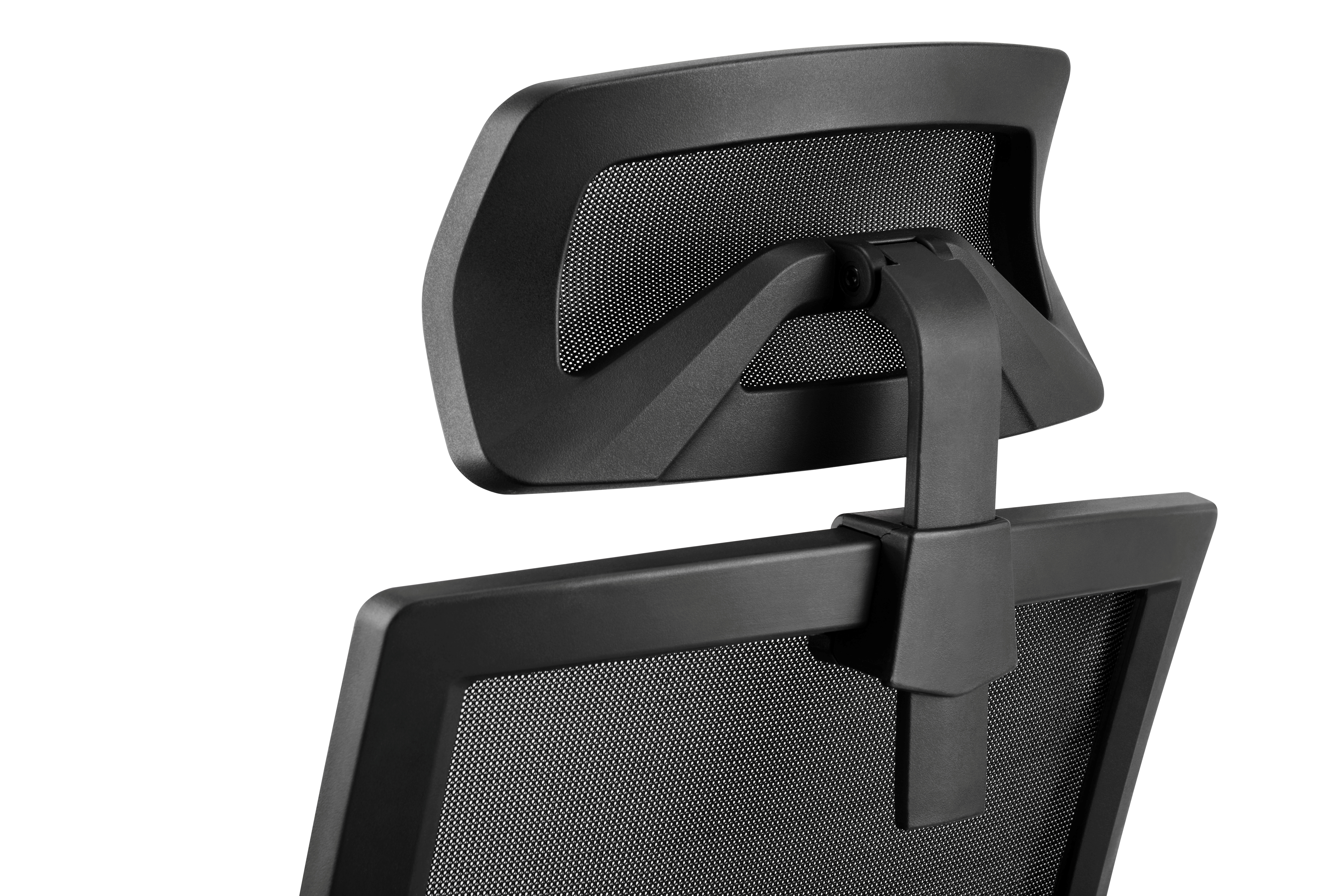 Drehstuhl VSDP2/D Premium HY2A Netzrücken, schwarz - mit Vollausstattung