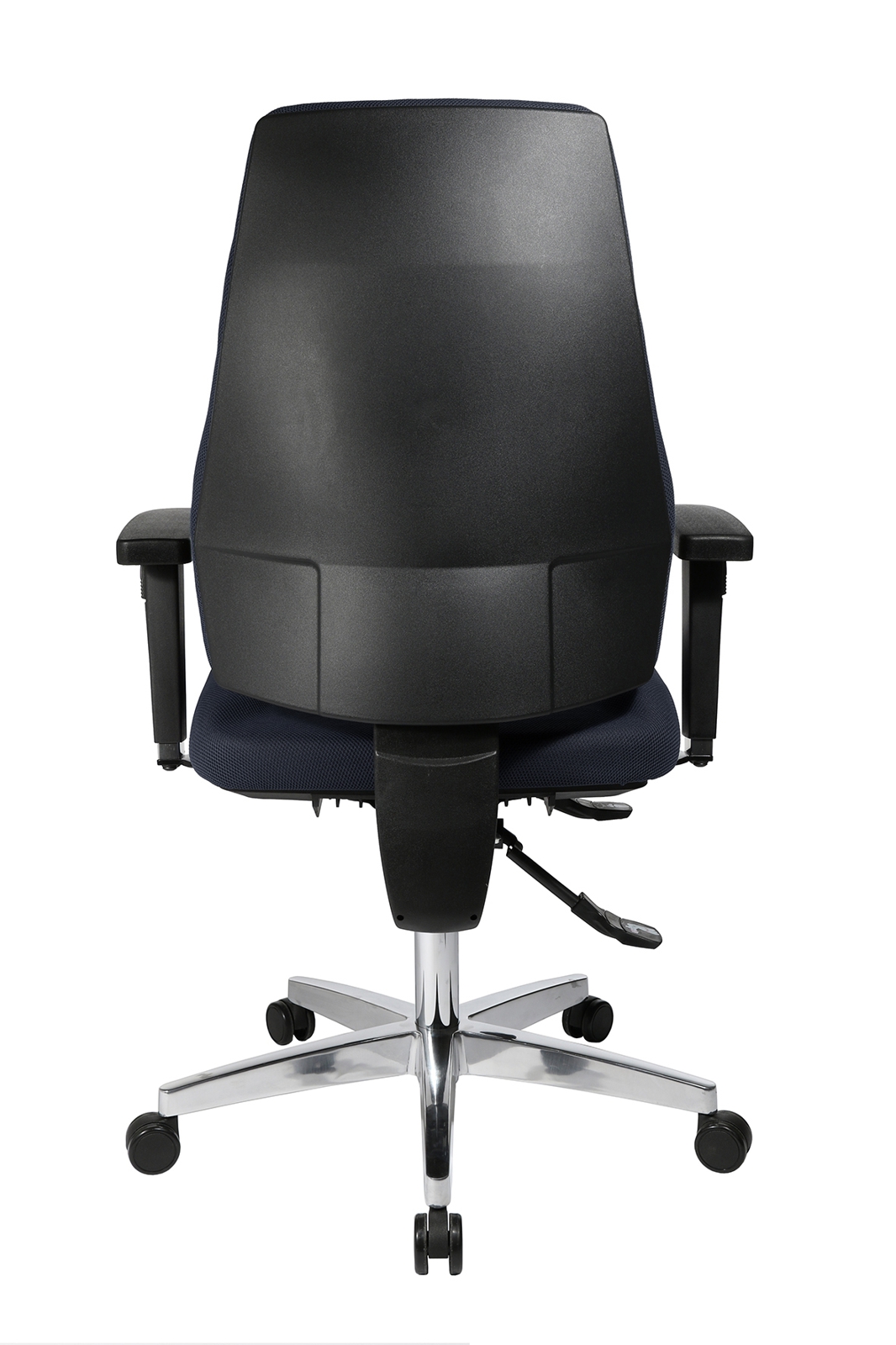 Bürostuhl P 91 mit Hartbodenrollen - grau - Topstar - mit Universalrollen