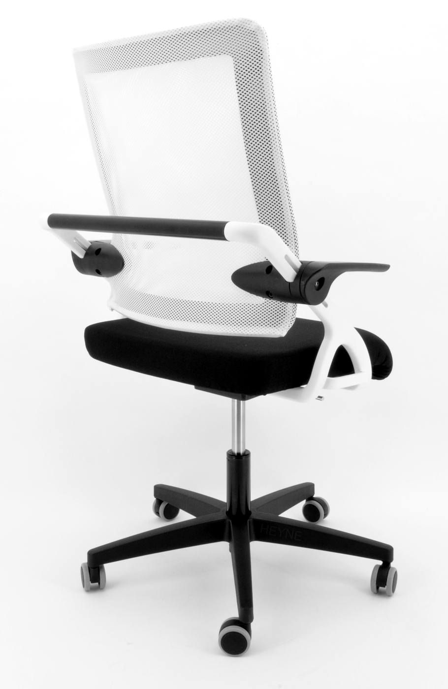 Drehstuhl Sitness 3D Star, white Edition - schwarz/weiß - Topstar