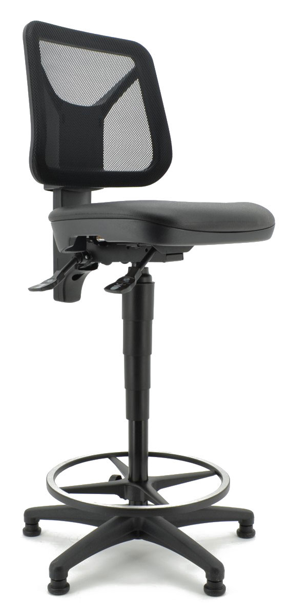 Arbeitsdrehstuhl TEC 80 von Topstar - mit Fußring
