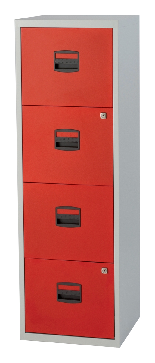 Hängeregistraturschrank PFA4F, 4 HR-Schubladen