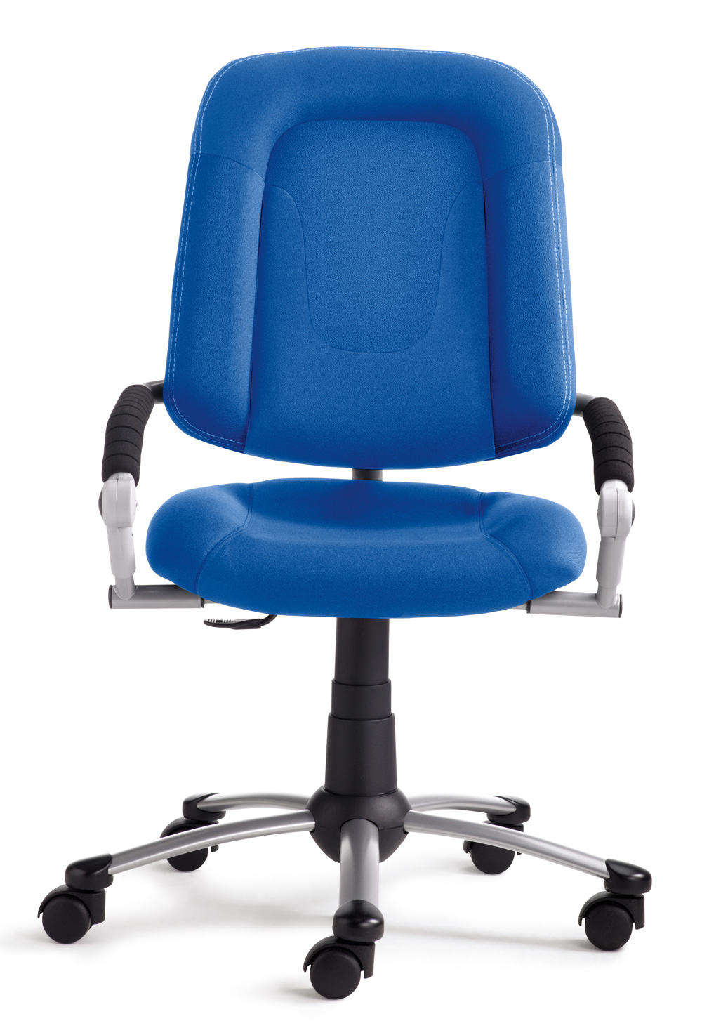 Jugenddrehstuhl Freaky TS mit Sportrücken in blau