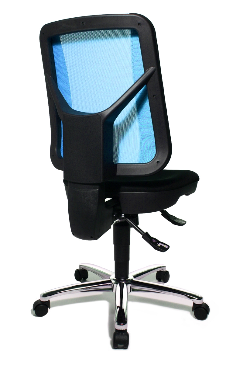 Drehstuhl Artwork 20 SY - schwarz / blau - Topstar