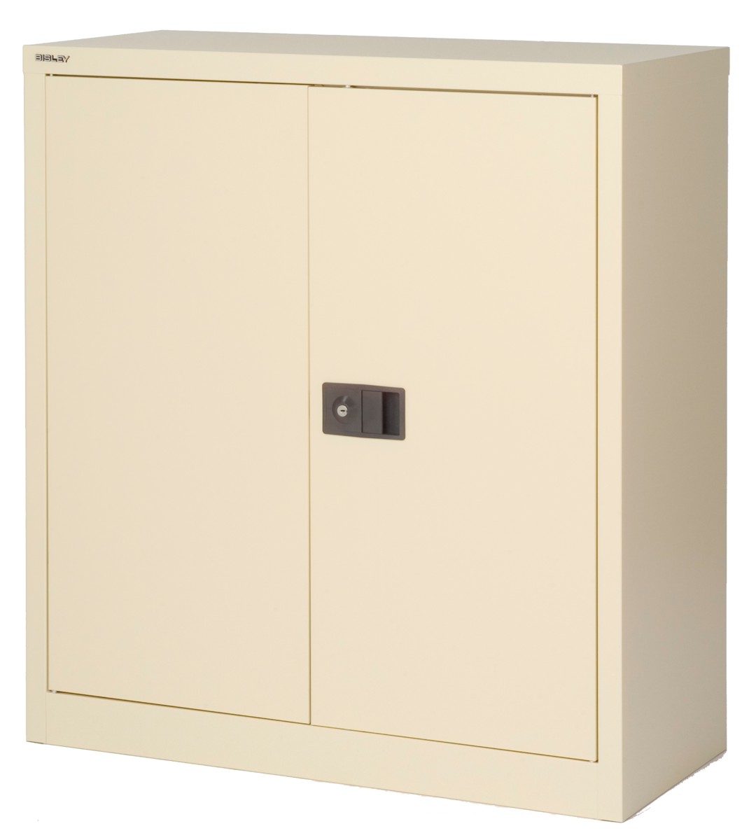 Flügeltürenschrank Universal E402A01, 2 Ordnerhöhen, verschiedene Farben