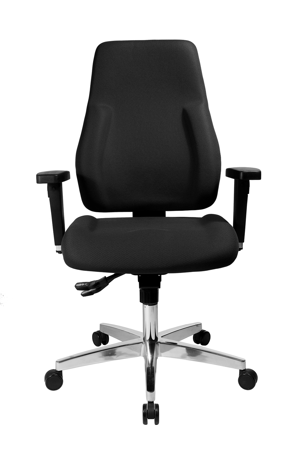 Bürostuhl P 91 mit Hartbodenrollen - schwarz - Topstar