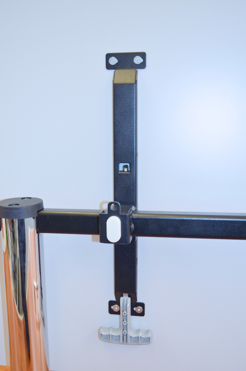 Fliptisch - 160 cm - weiß / Chrom - Heyne