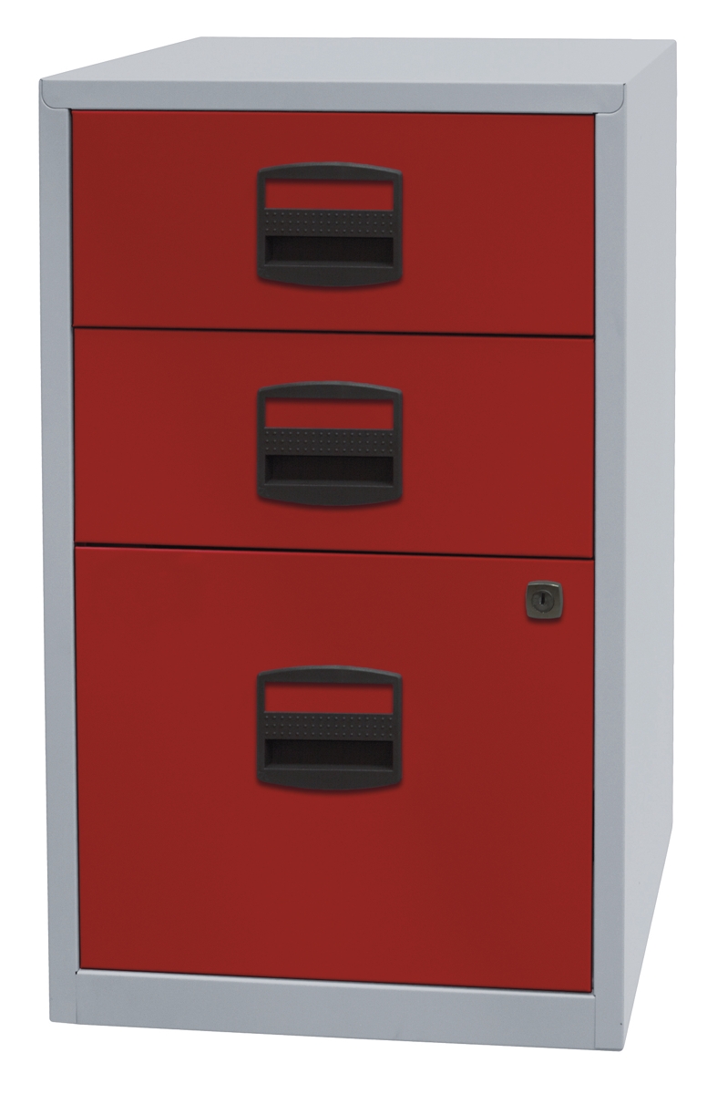 Beistellschrank PFA3, 2 Schubladen, 1 HR-Schublade