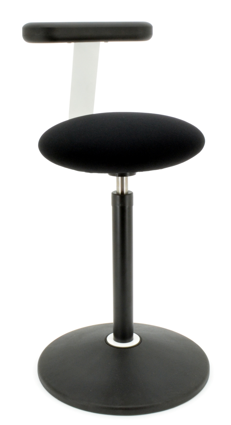 Hocker / Stehhilfe Rovo Solo 3810 EB S2 - schwarz - Rovo Chair