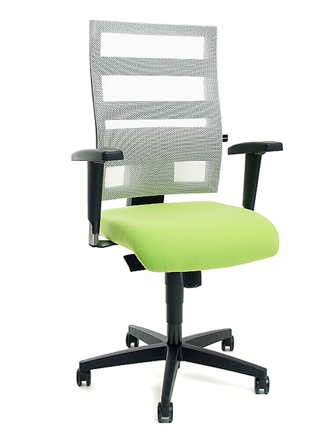 Drehstuhl Topstar X-Pander Grün/Weiß mit Armlehnen