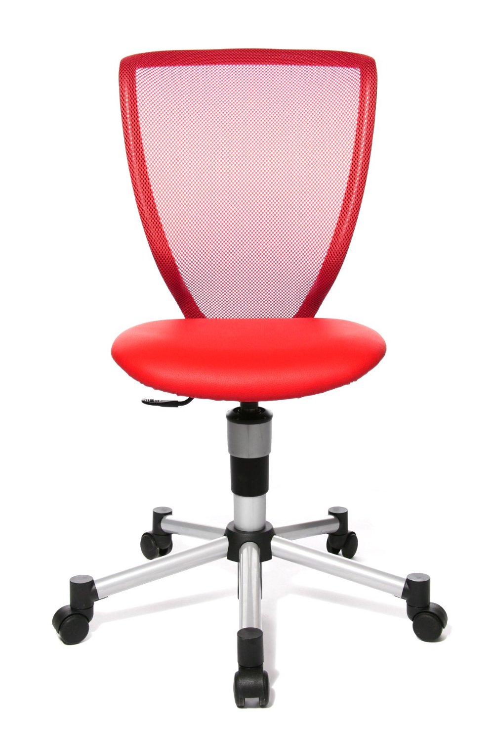 Kinderdrehstuhl Titan Junior - rot - Topstar