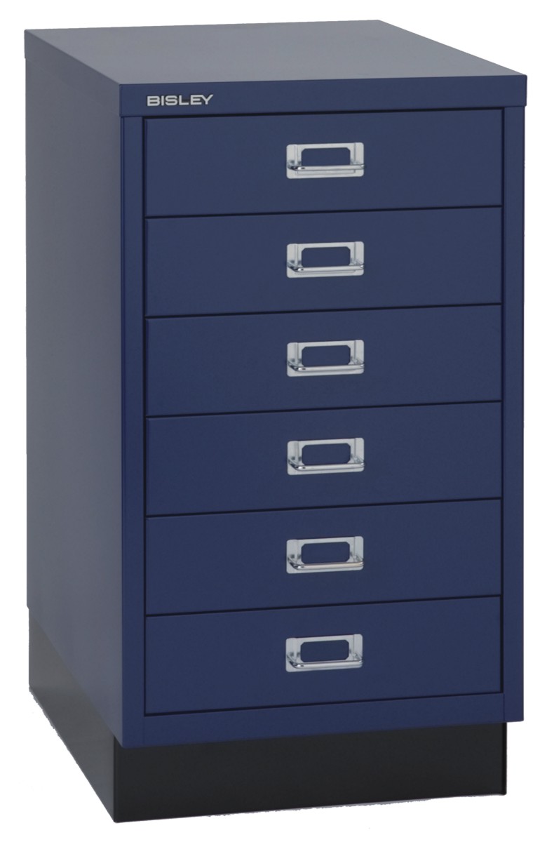 Schubladenschrank Multidrawers 39er Serie, 10 Schubladen DIN A3 mit Sockel